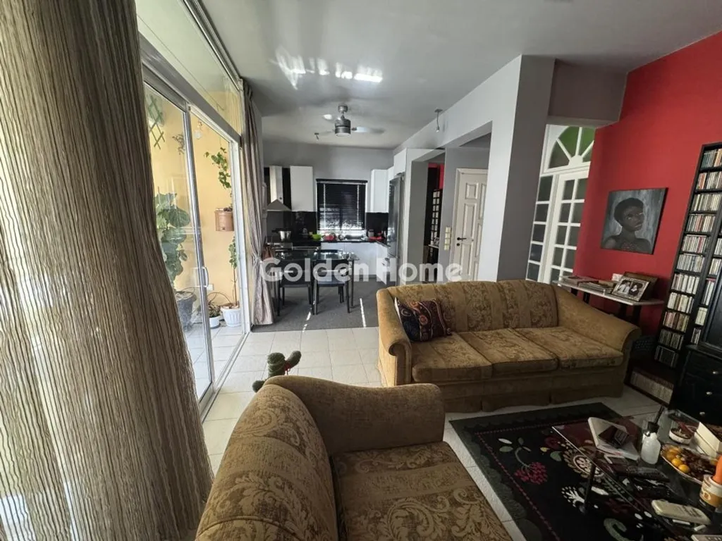 Living Room - Modern Penthouse with Balcony in Agios Dimitrios Centre