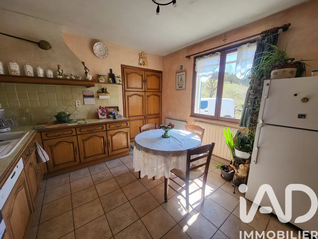 Cuisine - Maison avec vue sur le lac à Cornillon-Sur-L'Oule