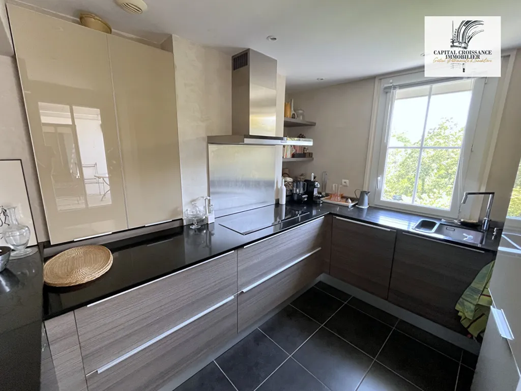 Cuisine - Appartement avec terrasse sur Jardin Public à Bordeaux