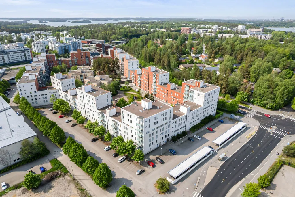 Vue aérienne - Spacious Flat with Sauna in Vuosaari, Helsinki