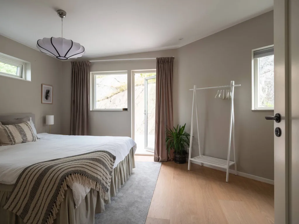 Camere da letto - Modern Apartment with Sea View in Billdal