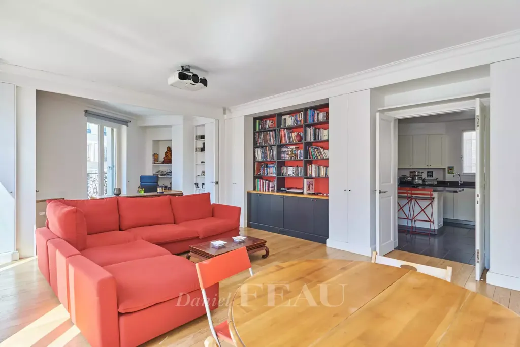 Séjour - Appartement avec Balcon dans le Quartier Latin