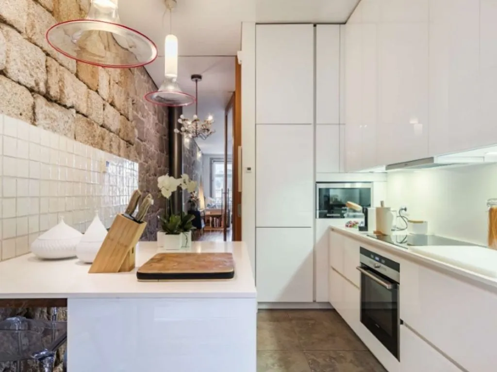 Kitchen - Luxury Apartment with Pool in Porto