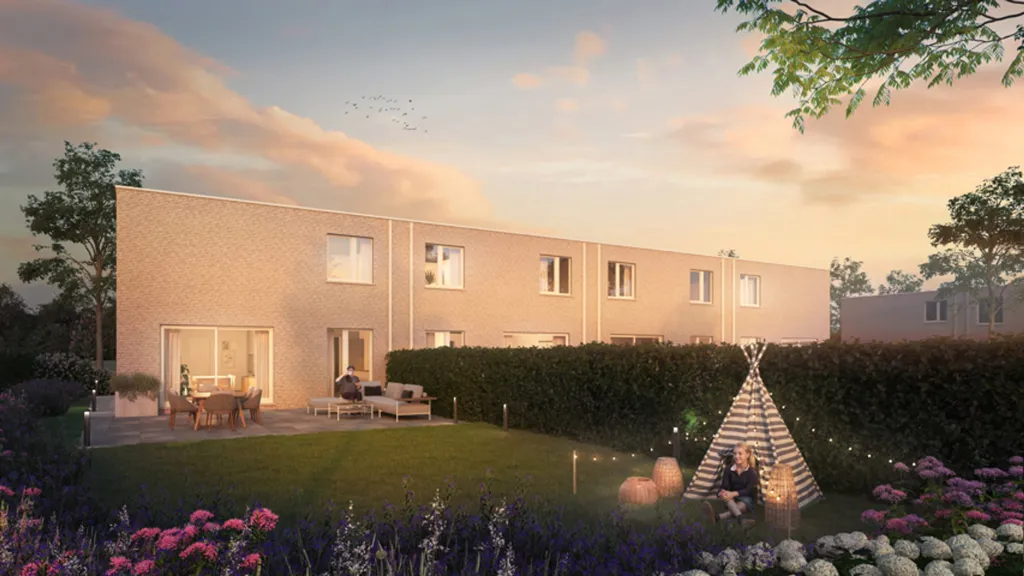 Newly Built Homes with Solar Panels in Astene