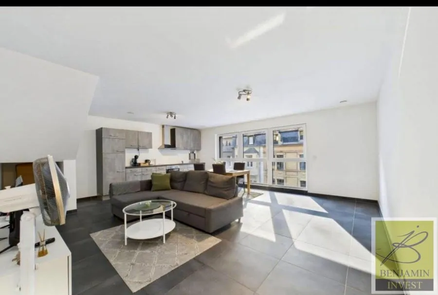 Living Room - Modern Apartment in Luxembourg City Centre