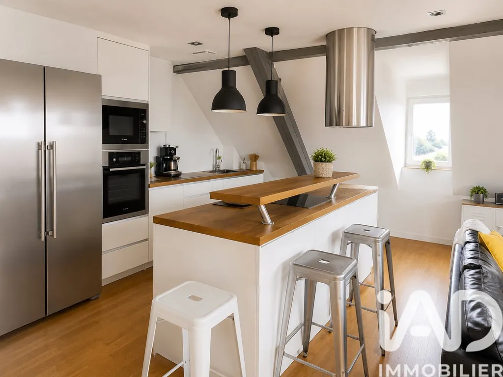 Cucina - Atypical Duplex Apartment with Terrace in Strasbourg