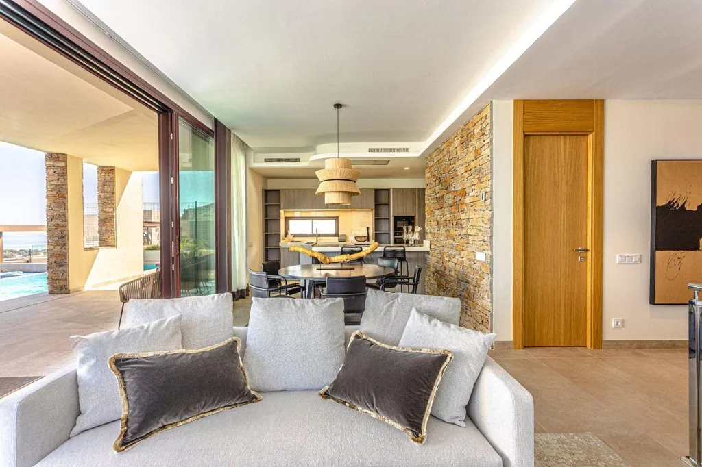 Séjour - Villa with Sea Views in Benahavís