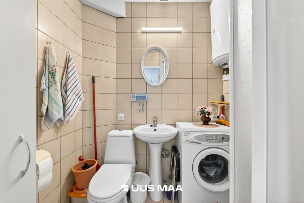 Salles de bain - Renovated Apartment on Top Floor in Keila