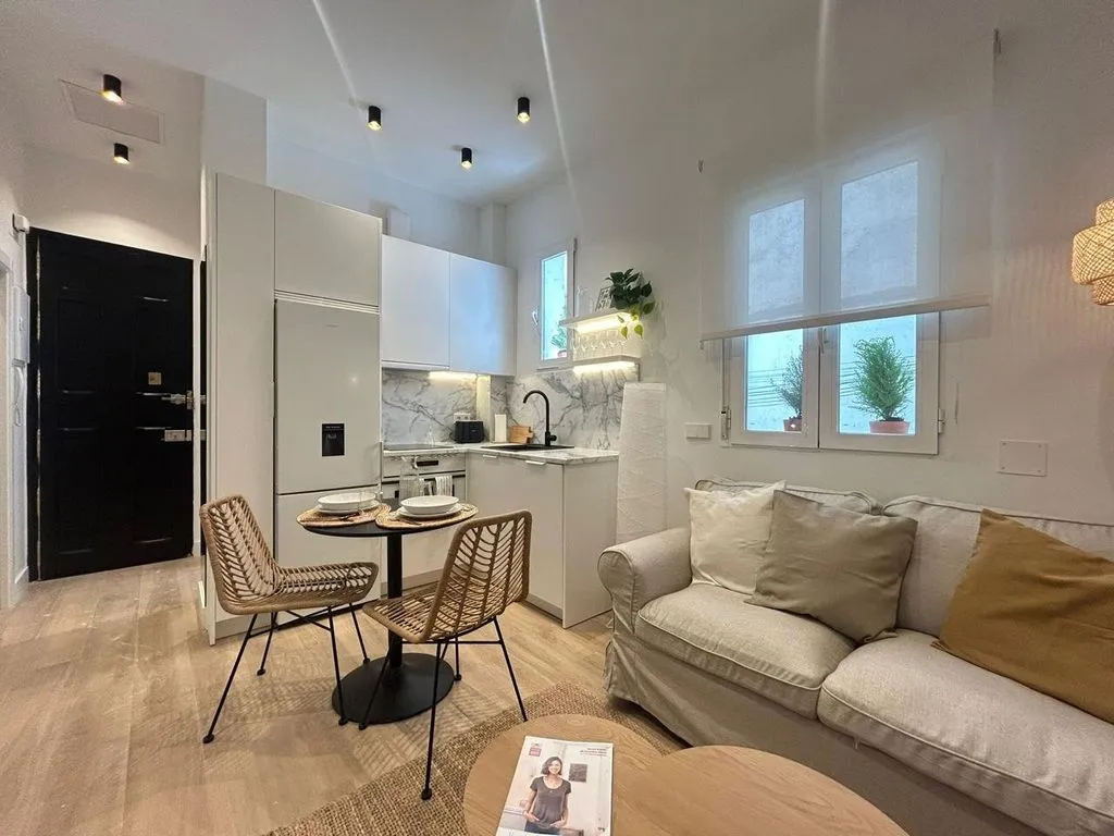 Séjour - Modern Flat with High-Quality Finish in Madrid