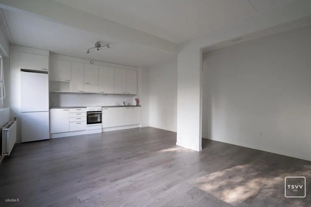 Cuisine - Renovated Top-Floor Flat with Balcony in Koivula