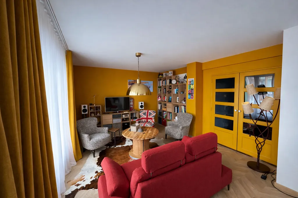 Séjour - Appartement Lumineux avec Cuisine Moderne à Saint-Nazaire