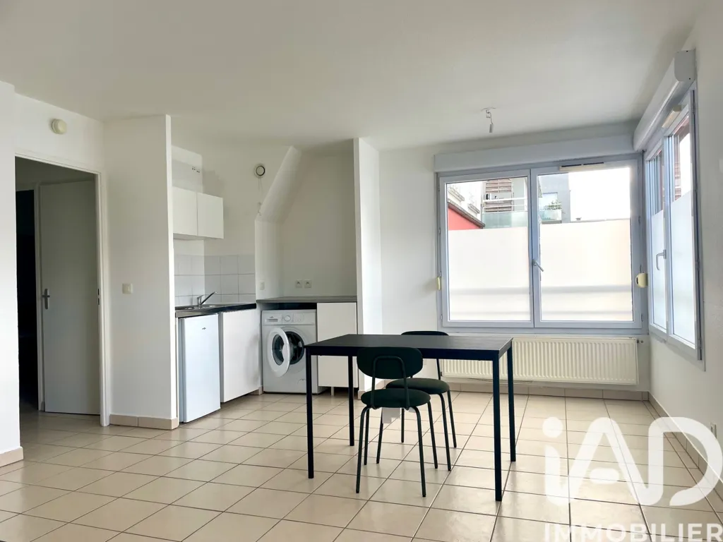Köök - Meubled Studio with Garage in Grenoble