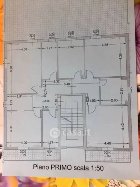 Plan - Apartment with Multiple Terraces in Macerata