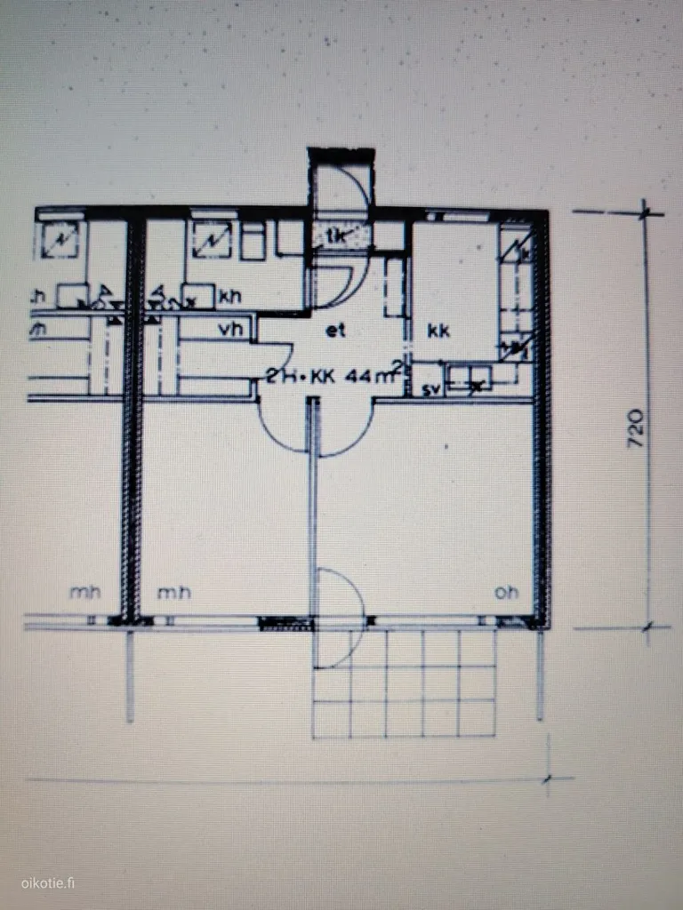 Plaan - Modern Flat with Garden in Rauhala