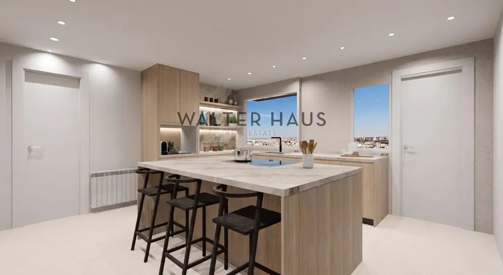 Köök - Renovated Apartment with Mountain View in Madrid
