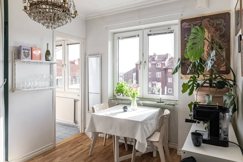 Söögituba - Efficient 1st Floor Apartment in Malmö