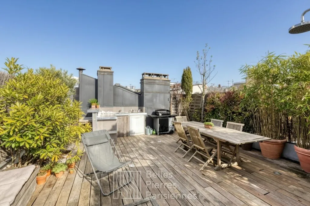 Terrazza - Architectural House with Rooftop Garden in Paris 13ème