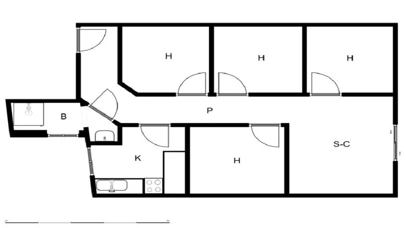 Plaan - Apartment with Central Location in El Raval, Barcelona