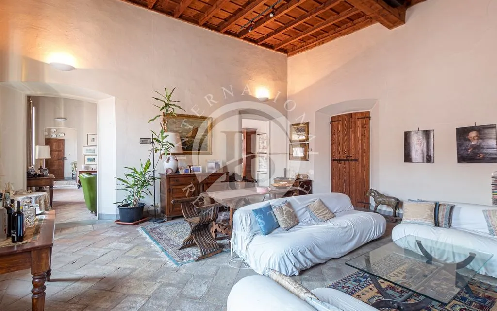 Séjour - Historic Villa with Private Pool in Ozzero, Lombardy