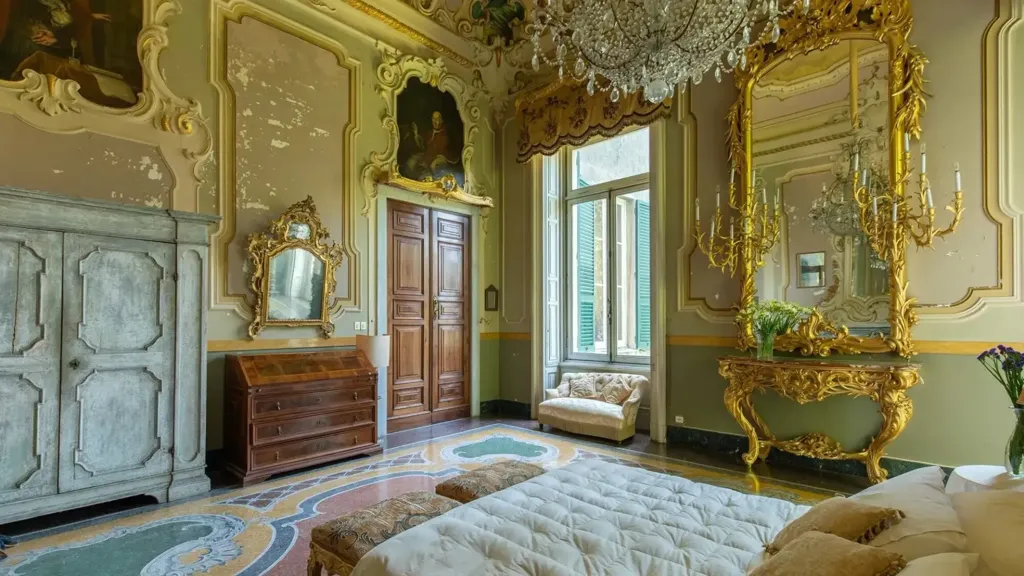 Chambres - Noble Apartment with Private Chapel in Genoa