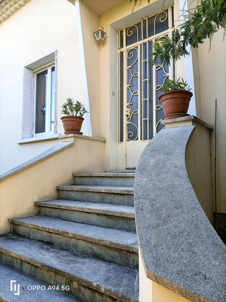 Exterior - Renovated House with Garden in Aubenas
