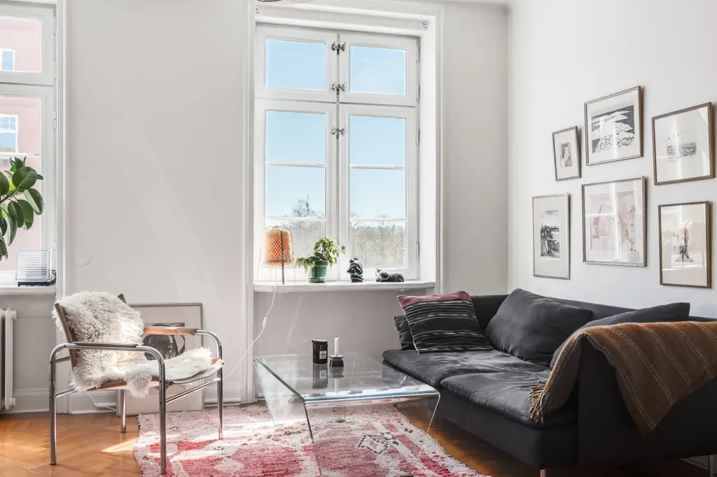 Elutuba - Two-Bedroom Flat with Garden View in Rörsjöstad