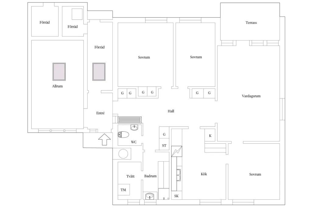 Plan - Villa with Garden in Öjaby