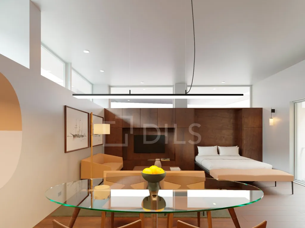 Sala da pranzo - T1 Apartment with Terrace in Belém
