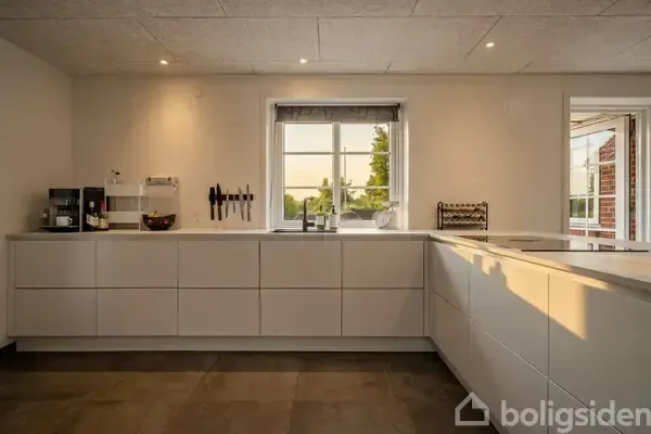 Cuisine - Modernised Villa with Kitchen-Alcove in Grimstrup