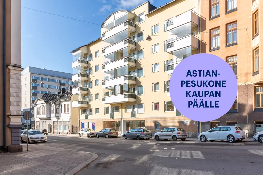 Välivaade - Spacious Flat with Balcony in Turku City Centre