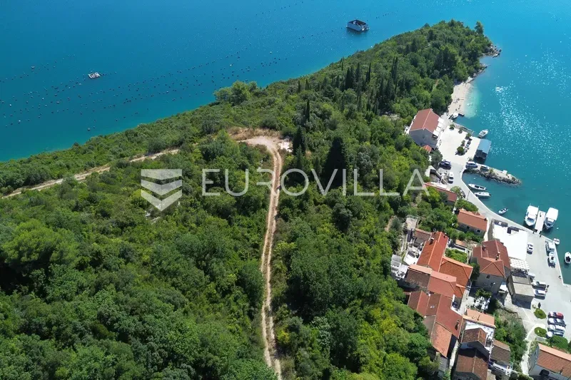 Õhuvaade - Building Plot with Sea View in Hodilje, Ston