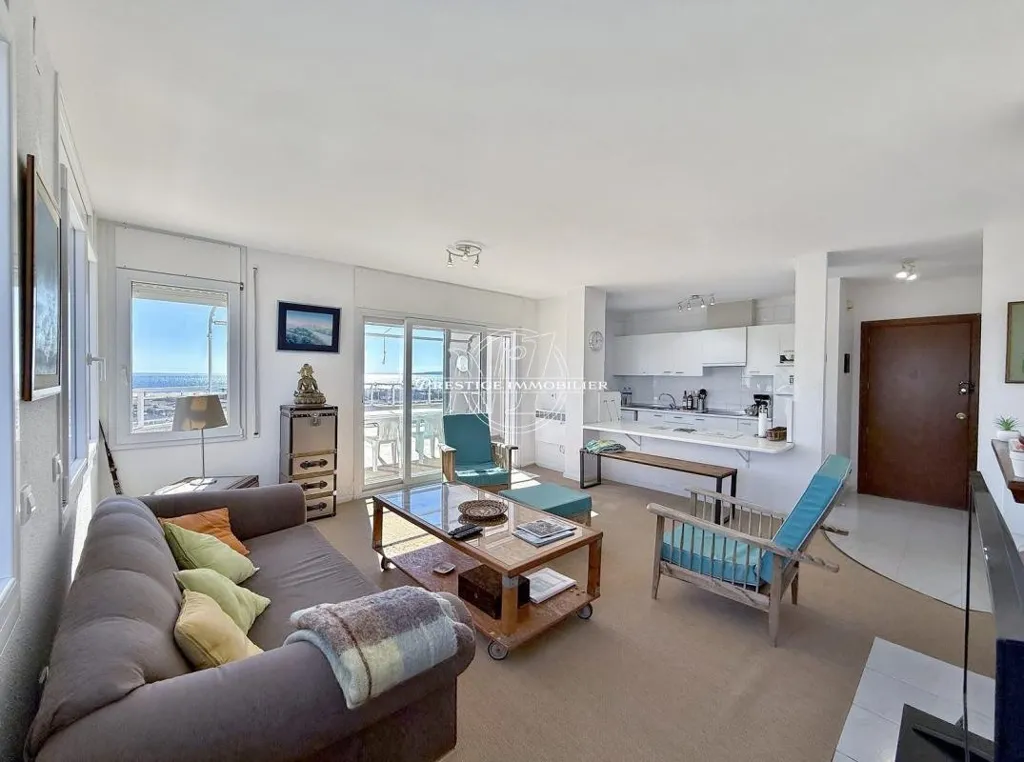 Séjour - Penthouse with Sea View in Empuriabrava