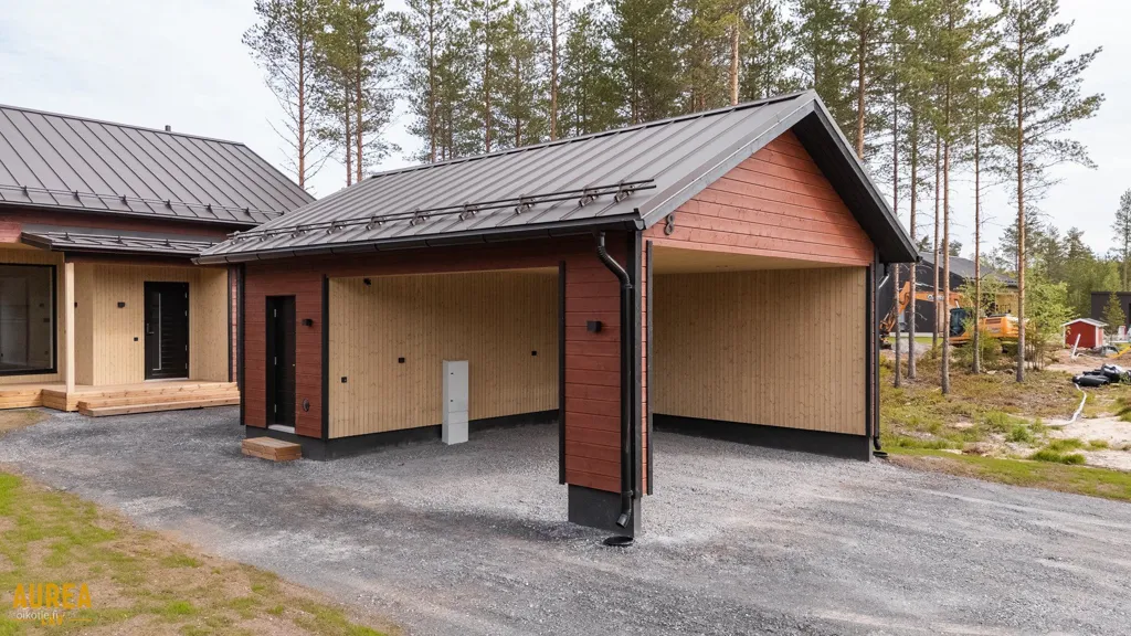 Extérieur - Modern Bungalow with Sauna in Ritaharju