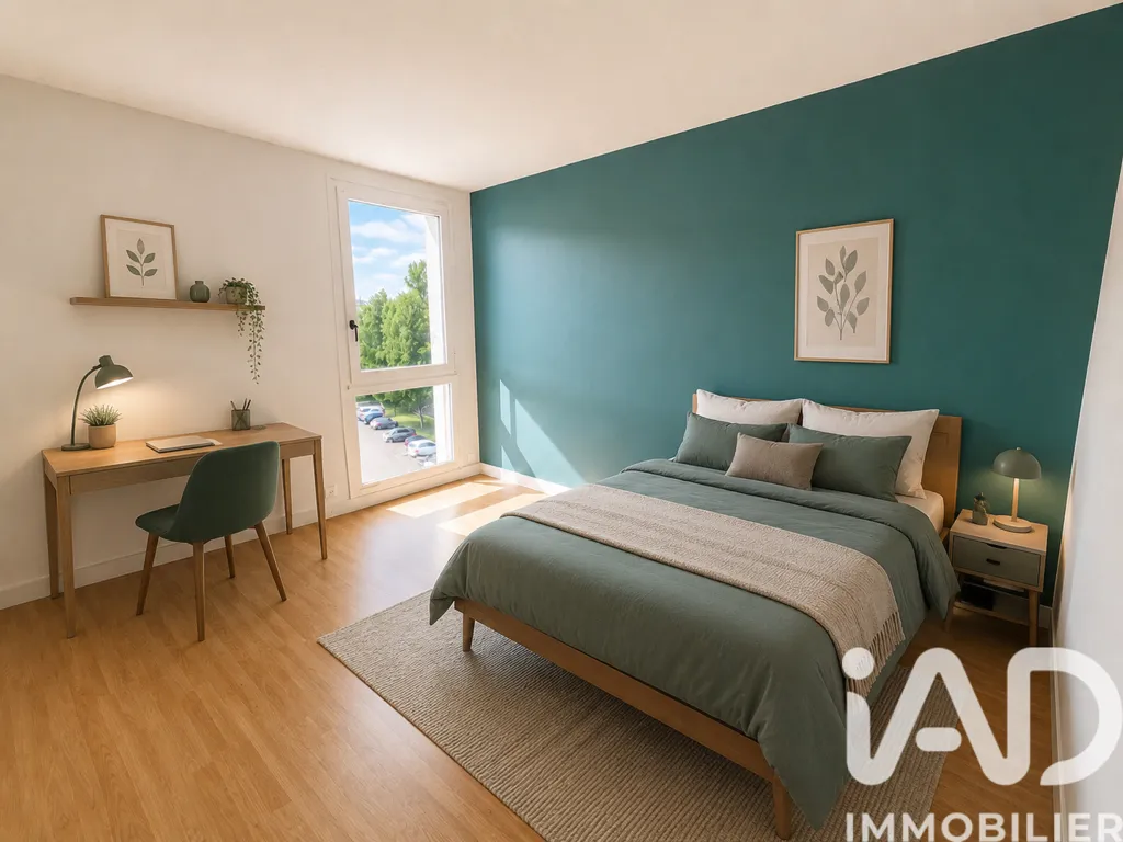 Camere da letto - 3-Bedroom Apartment with Balcony in Eaubonne