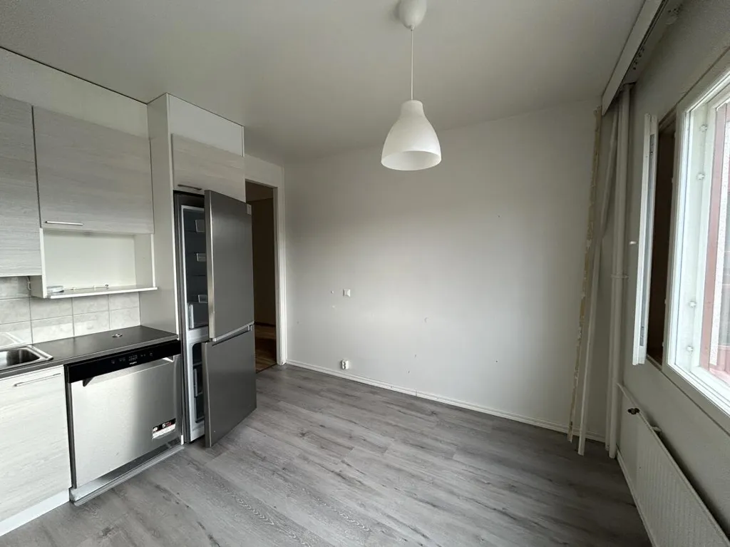 Cuisine - 4-Bed Flat with Balcony in Paroalho, Rauma