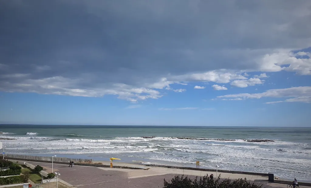 Furnished Flat with Sea View on 3rd Floor