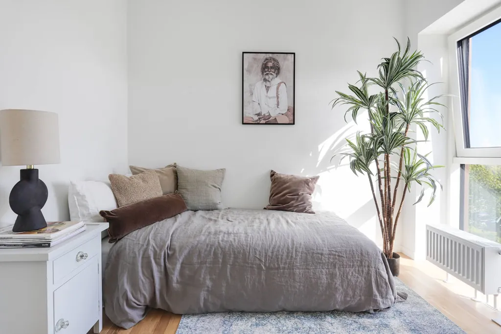 Bedrooms - Modern Flat with Terrace in Albertslund