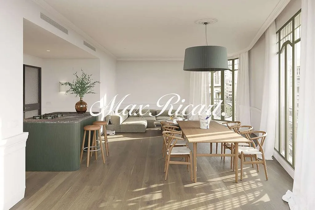 Salle à manger - Luxury Apartment with Balcony in Barcelona