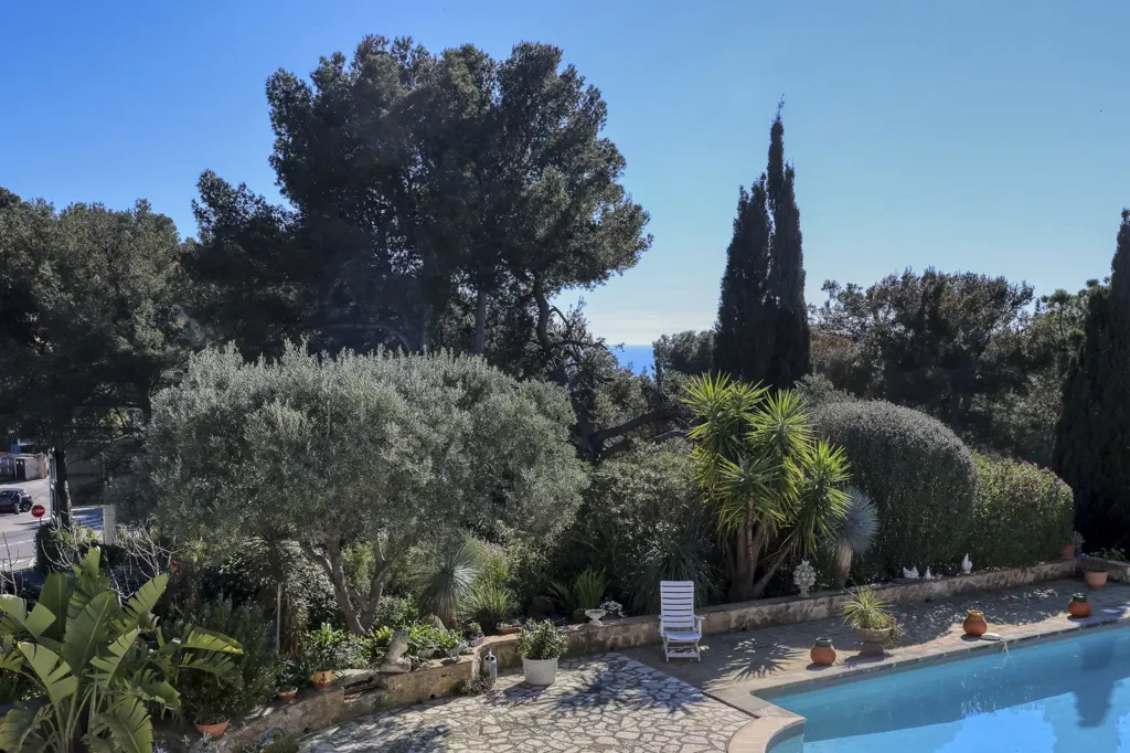 Piscine - Propriété avec Piscine et Vue Mer à Bandol