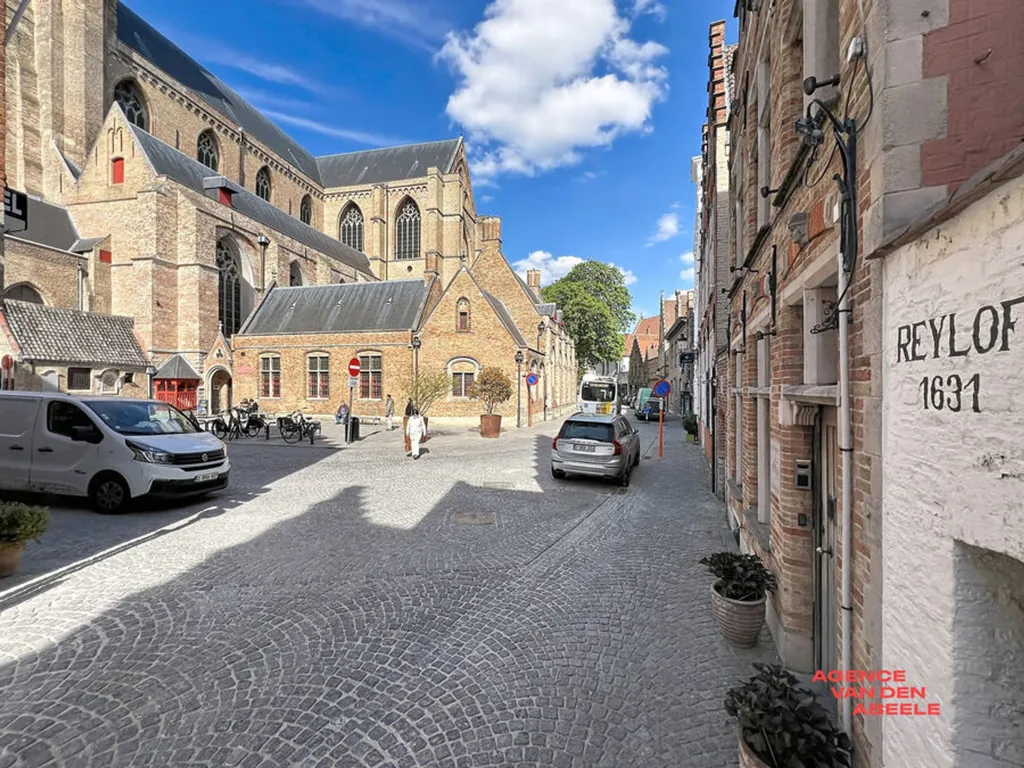 Extérieur - Maison avec Trapgevel dans le Centre de Bruges