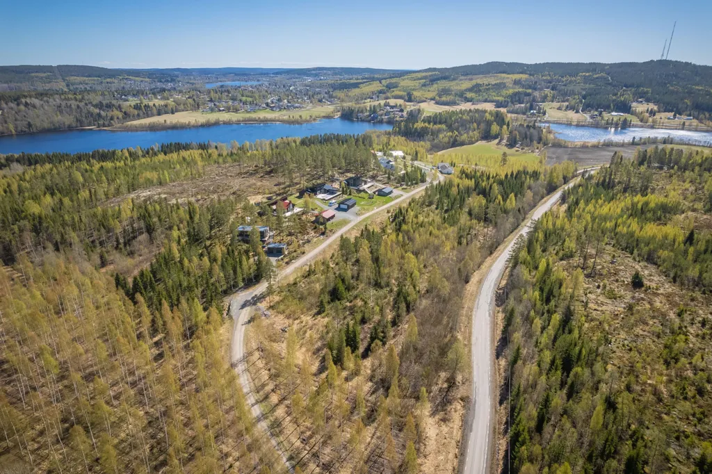 Vista aerea - Plot with Nature Access near Örnsköldsvik