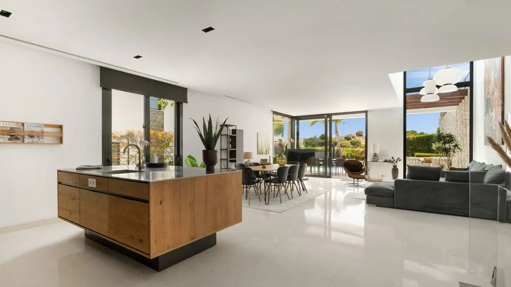 Köök - Luxury Villa with Sea View in Marbella Del Este
