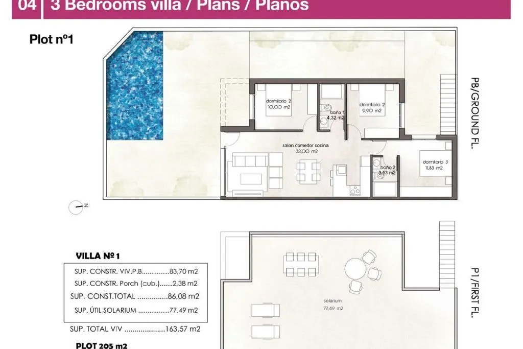 Luxury Villa with Pool in Pilar de la Horadada