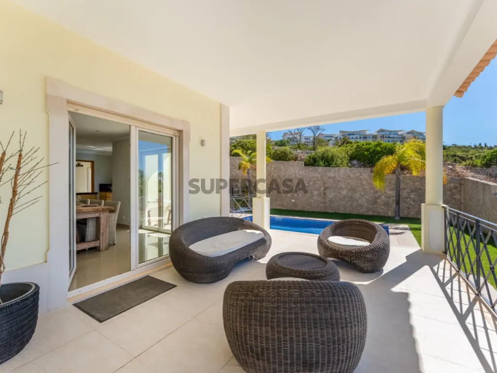 Terrasse - Contemporary Villa with Sea View in Albufeira