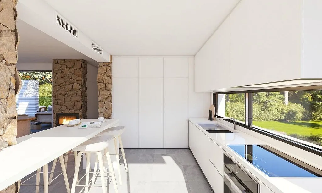 Köök - Villa with Private Pool in Orihuela Costa