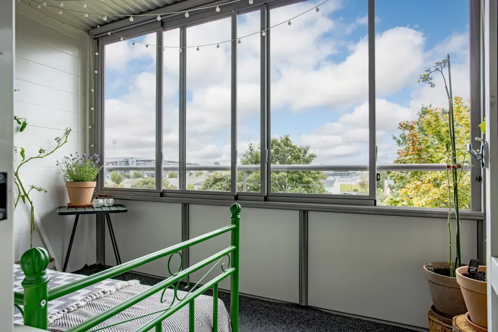 Balcon - Apartment with Balcony in Halland