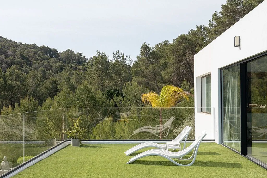 Terrass - Chalet with Pool and Terrace in Santa Eulalia del Río