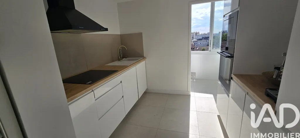 Köök - Renovated Apartment with Pyrenees View in Tarbes