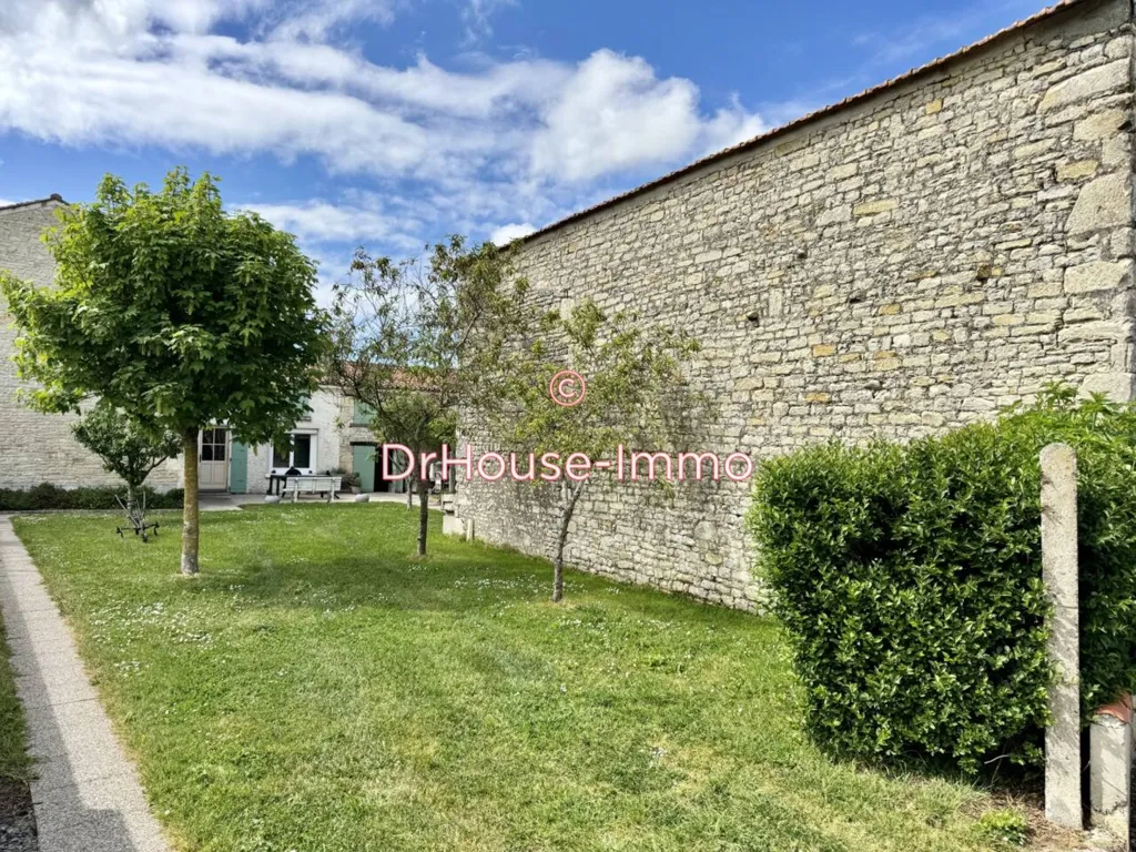 Jardin - Maison en Pierre avec Hangar à Angliers