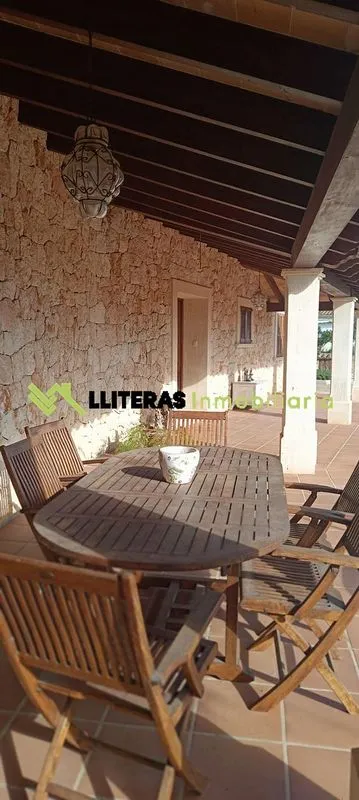 Terrasse - Rustic House with Pool near Inca
